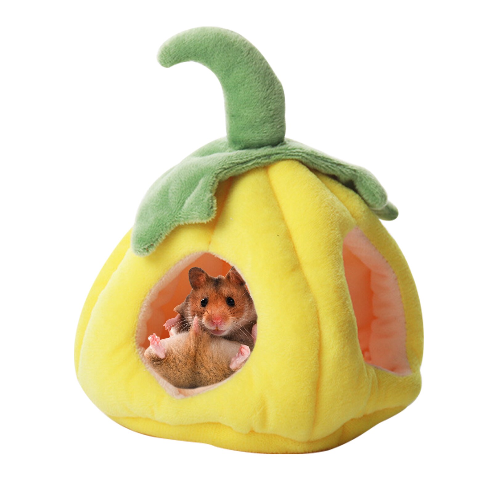 Pieni lemmikki pehmeä häkkisänky pesätalo lämmin riippumatto hamsterille rotta marsu orava pieni eläin: 15 x 15 x 13cm 3