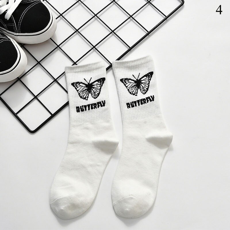 Unisex lange sokker kvinder mænd slips dye basketball åndbare skate sokker hip hop læg længde åndbar farverig: 014