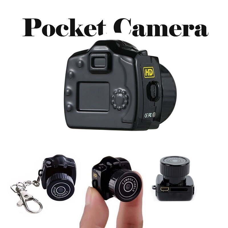 Super Mini Geheime Camera Onzichtbare Micro Video Voice Recorder Draagbare Digitale Camcorder Kleinste Pocket Cam Y2000