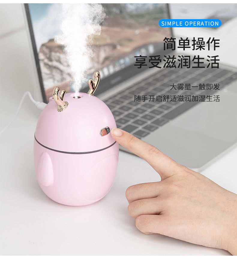 Car Air Purifier Eliminate Static Electricity Clean Air Care for Skin Nano Spray Technology Mute Aroma Diffuser
