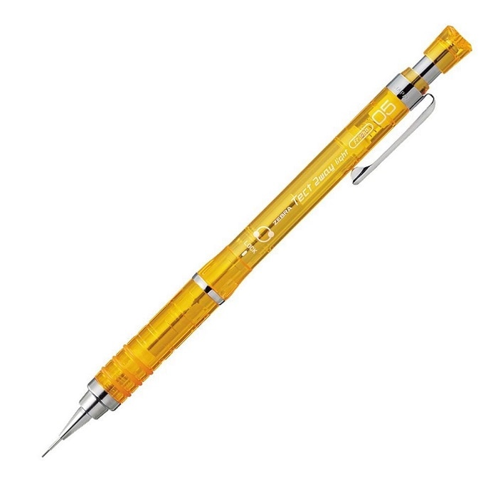 1 Pcs Originele Japan Potlood Zebra MA42 Mechanische Potloden 0.5Mm Tekening Tect2way Vulpotlood: Oranje