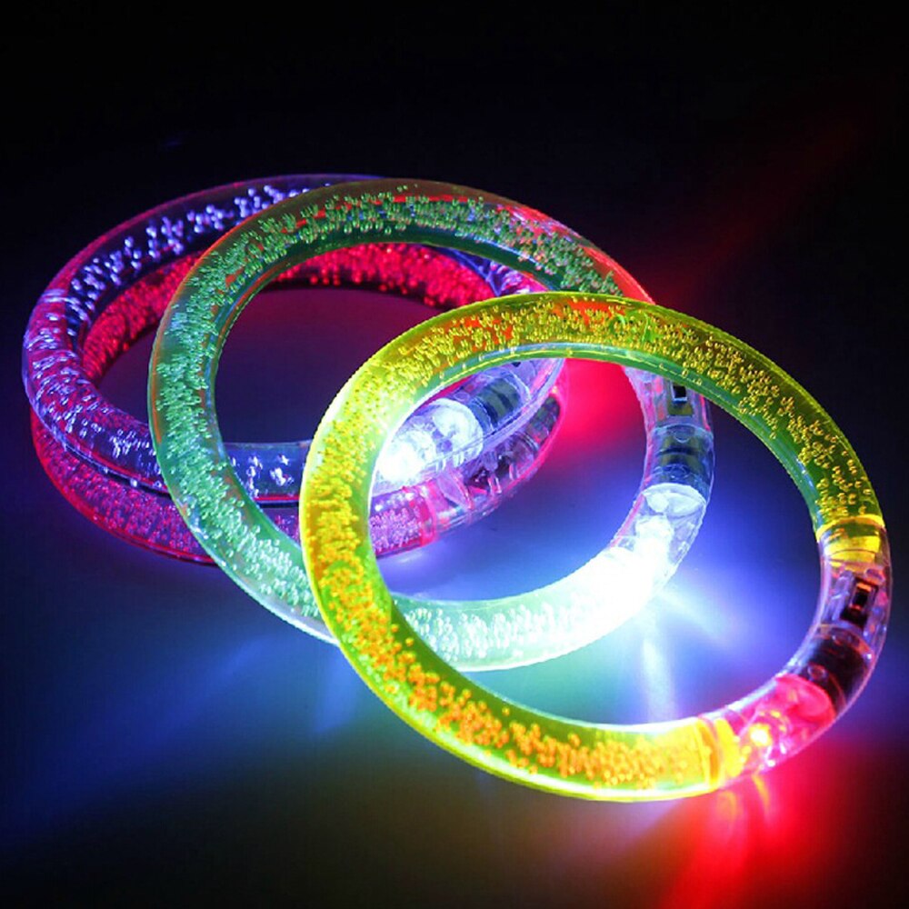 20pz Della Miscela di Colori Bagliore Spiedi Luce di Sicurezza Bastone Collana Dei Braccialetti Divertente Luminoso Giocattoli Del Partito per Bambini Festa di Natale di Halloween