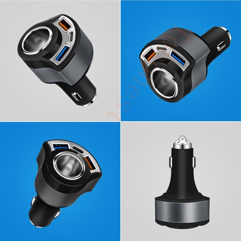 Quick Car Charger Usb Type C Lader Mini Qc 3.0 Usb Adapter Plug Fast Charger Voor Iphone Samsung Xiaomi Mobiele auto Usb Lader