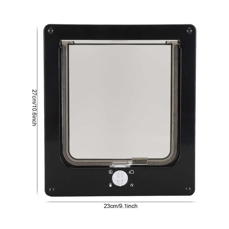 Pet Door Intelligent Control Door Lockable Pet Door Dog for Cat