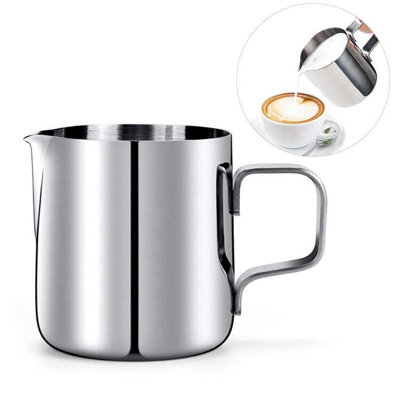 Pichet à lait en acier inoxydable, pour mousseur à café expresso, Barista Craft, Latte