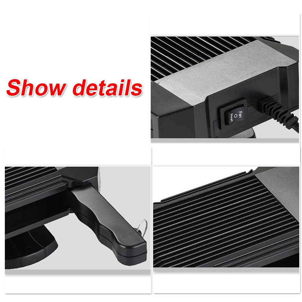 Calentador 12V/24V de dos velocidades de refrigeración del coche parabrisas desempañador