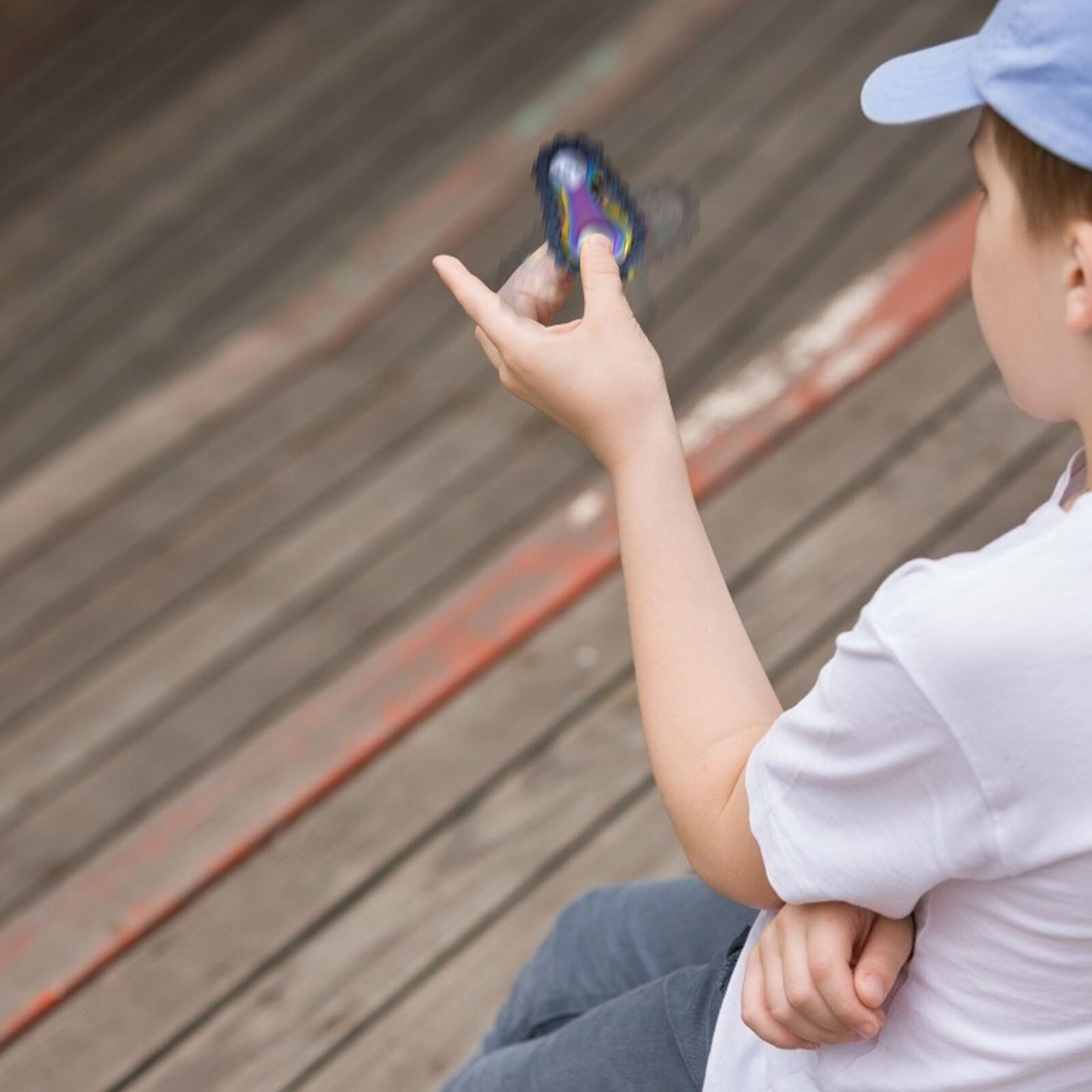 Fidget Toys Gears Chain Fidget Spinner Antistress Anxiety Bike Chain Fidget Toy Fingertip Sprocket Flywheel Sensory Toys