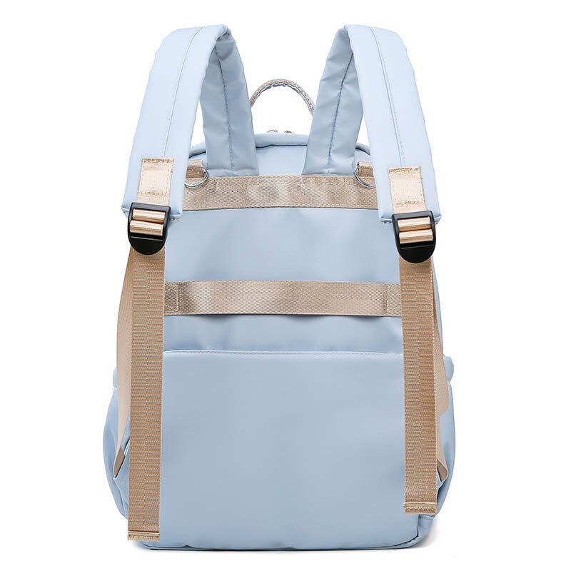 Large-Volume Backpack Women's Nursing Oxford Cloth Diaper Bag Light Multi-functional Baoma Bag Infant Stroller Storage B