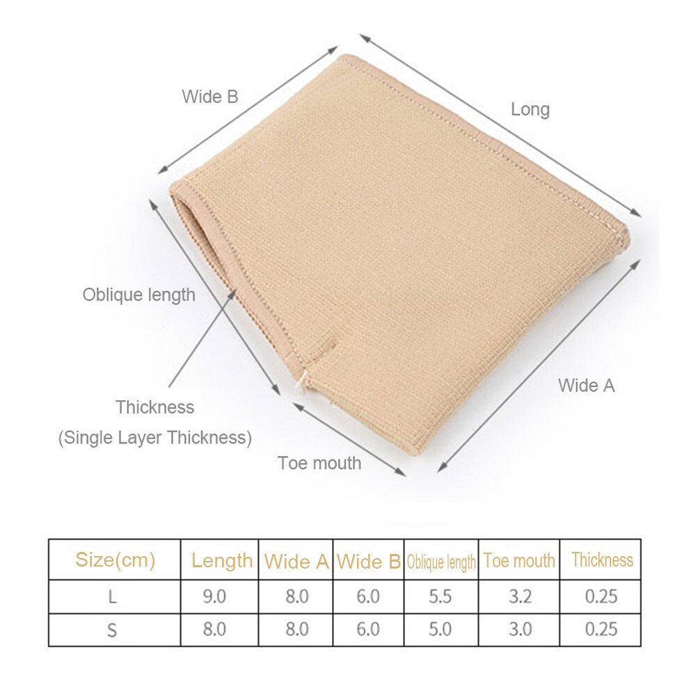 Metatarsal ærme metatarsal pad metatarsalgia mortons neuroma plantar vorte gel pad halv sok danser pad  -1 par
