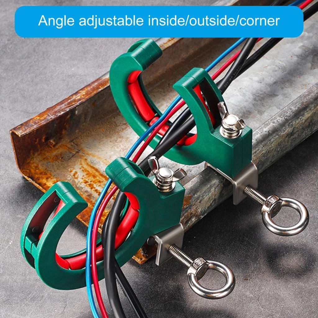 Kabel Legrol Helper Verstelbare Klem Katrol Kabel Draad Draadsnijgereedschap Kabelbak Roller Kabel Draadsnijden Draad Trekken
