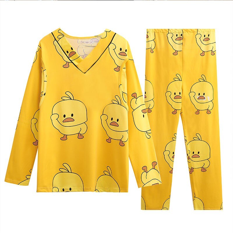 Mammakläder dam amning nattkläder graviditet pyjamas set nattdräkt mamma pijamas mujer nattkläder set amning