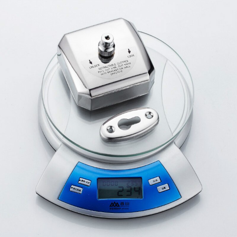 Antiskid Clothesline Simple Clothesline 304 Stainless Steel Retractable Wire Clothesline