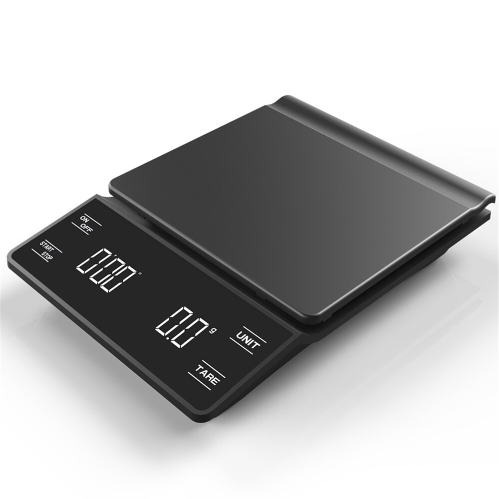 Usb-frakt smart kaffevekt elektronisk kjøkkenvekt smart digital elektronisk vekt presisjon husholdningsmatvekt 3kg/0.1g: Usb skala 3kg-0.1g