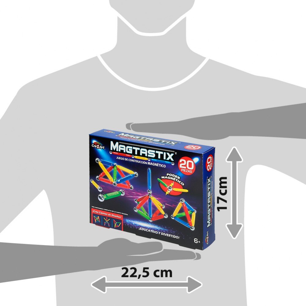 Magtastix Iniciación juego de construcción magnético