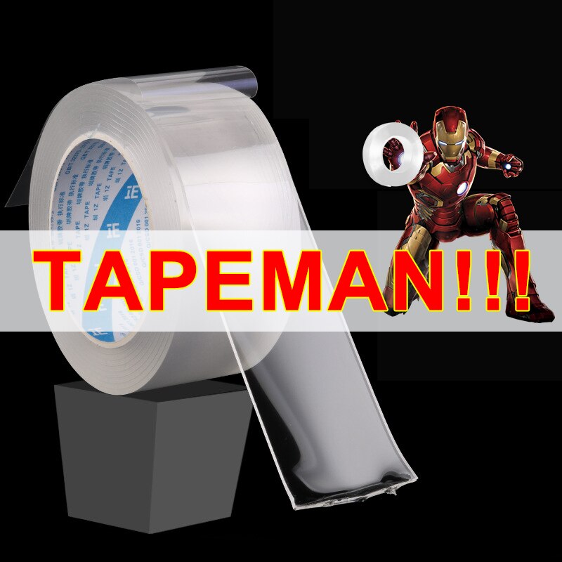 Nano Tape Multifunction Acrylic - Reusable Double Sided Tape Strong Grip Sticky Adhesive Waterproof Scotch