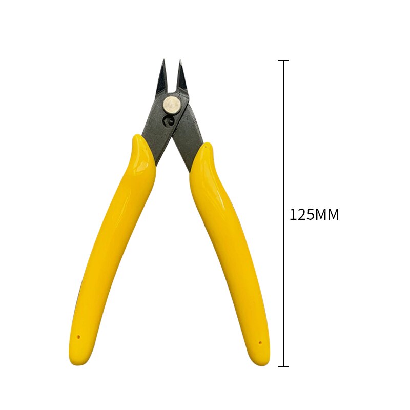 Diy Elektronische Tool Elektrische Snijden Tang Diagonale Tang Tool Elektrische Draad Kabel Snijders Zijsnijder: 4