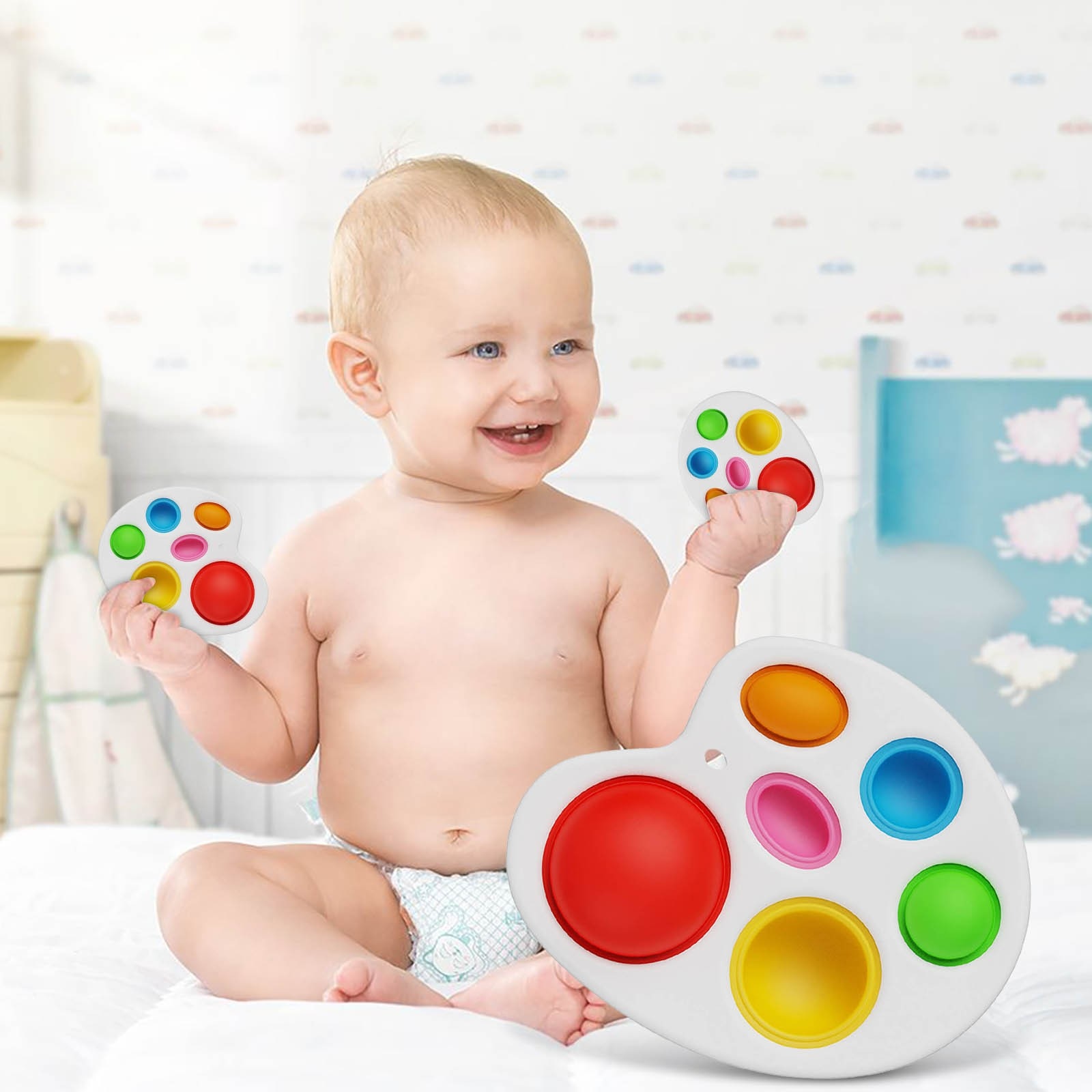 Fidget toys anime Children Adult Simple Dimple Toy Pressure Reliever Board Controller Educational Toy Antistress Stress toy