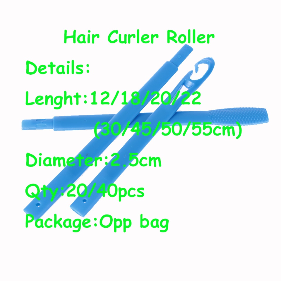 20 PCS/40 PCS Soft Hair Curler Rollers Curl Hair B... – Grandado