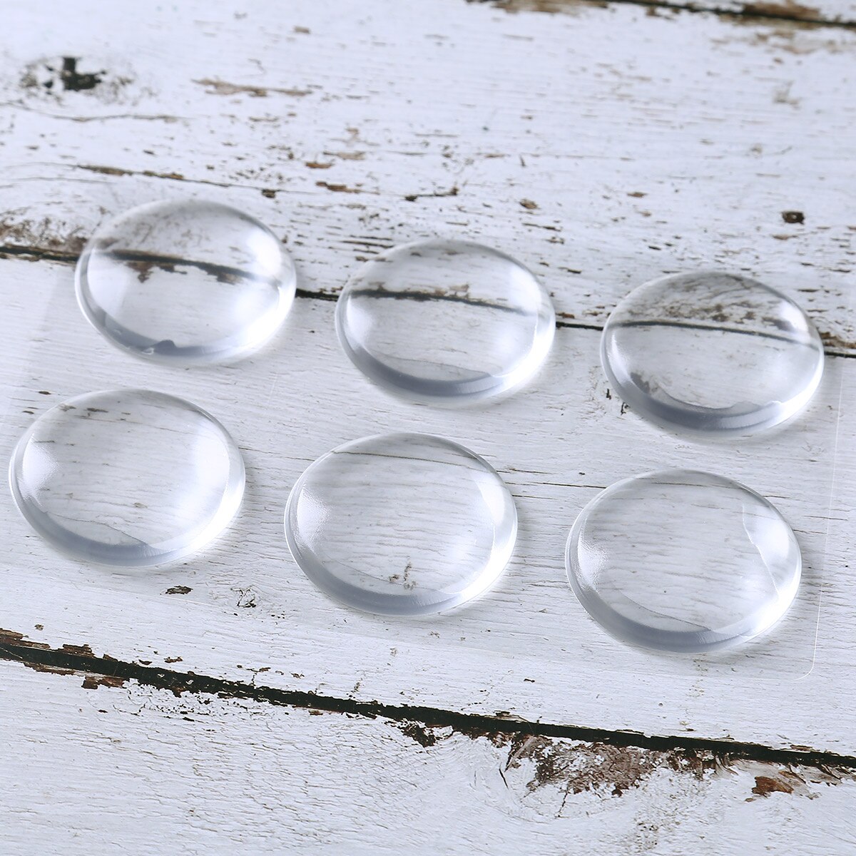 Protectores de goma transparentes para parachoques de pared, perilla de puerta autoadhesiva, topes de manija, almohadillas de protección de muebles de armario, Hardware, 2/6 Uds.