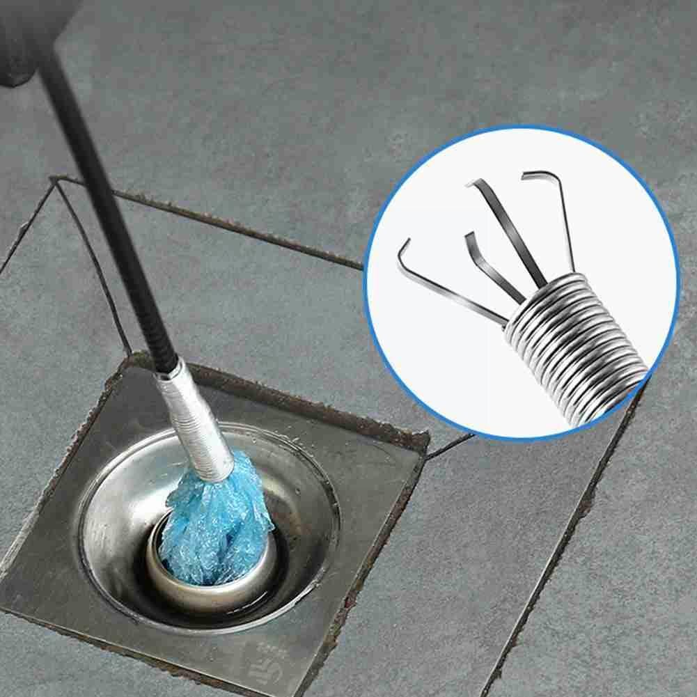 Multifunction 60cm Spring Pipe Dredging Tools Drain Sink Remover Household For Kitchen Clog Tools Snake/cleaner Cleaning St W2u0