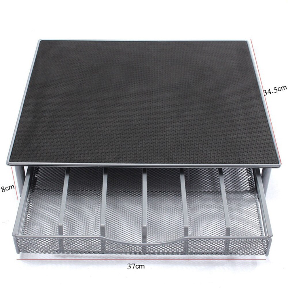 54 stk 36 stk nespresso kapsler metal kapsel kaffepude holder stativ kapsel opbevaring skuffer organizer kaffestel sæt