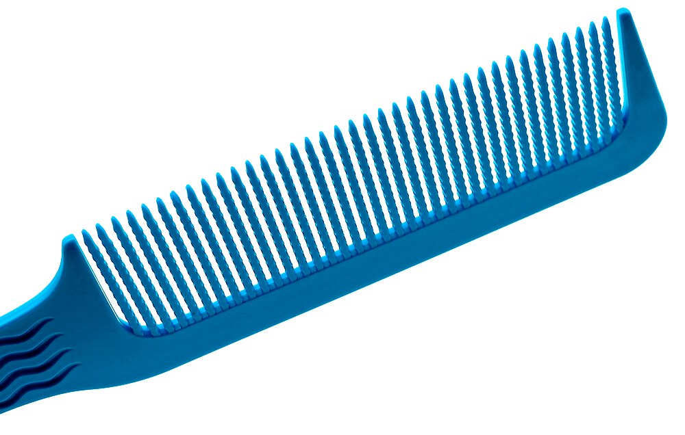 Peine Antiestático de carbono para peluquería 3D, Mango antideslizante, para peluquero