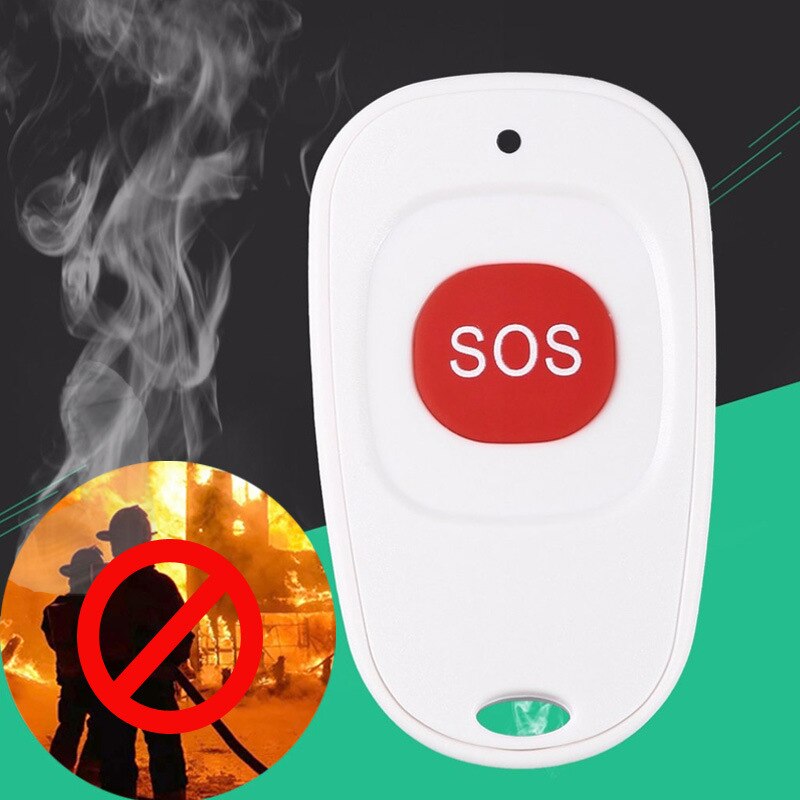 SOS Button Wireless Waterproof Emergency Help Alarm Switch for Kids Old CNT 66