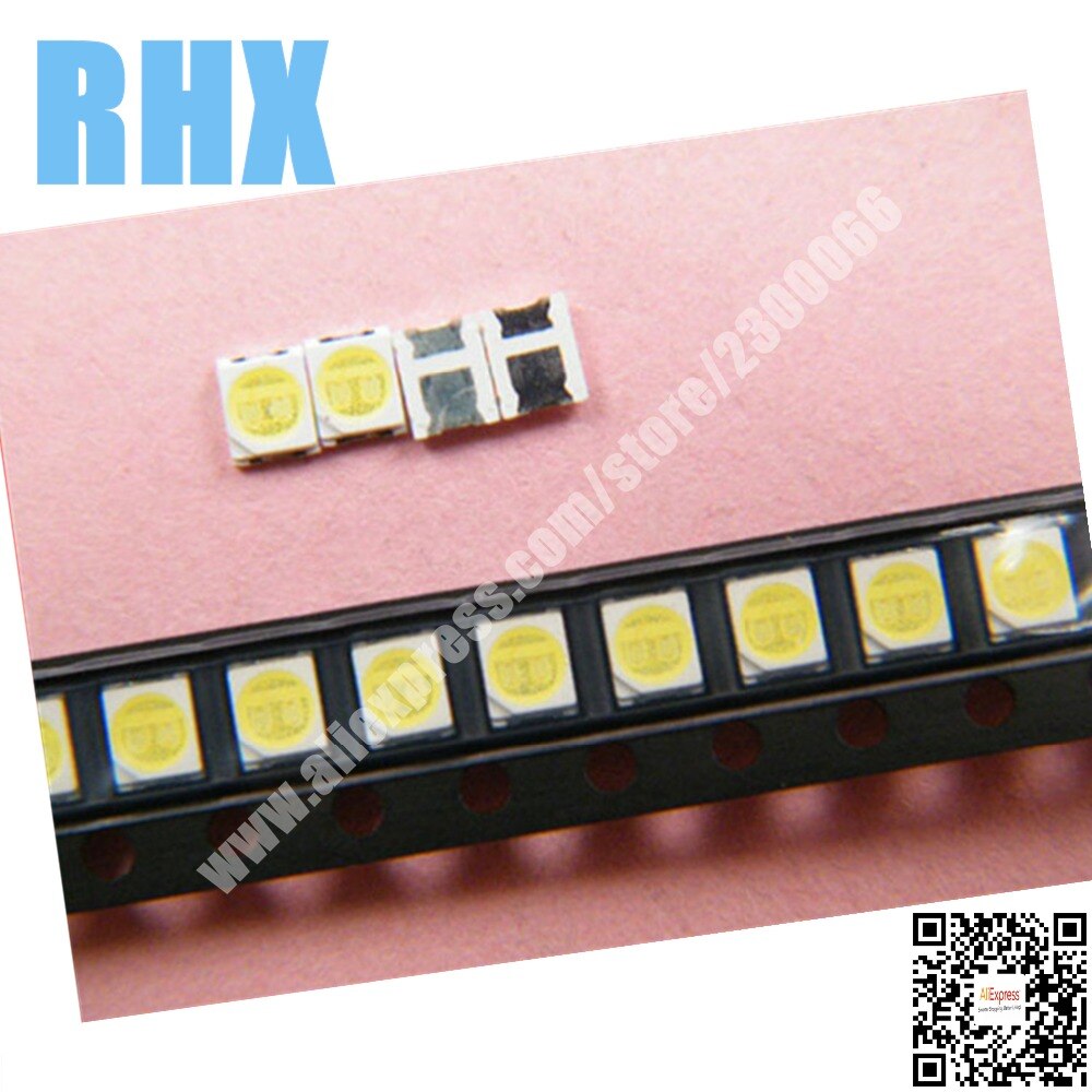 200piece/lot FOR repair Konka Changhong Amoi LCD TV LED backlight Article lamp SMD LEDs 2835 6V Cold white light emitting diode