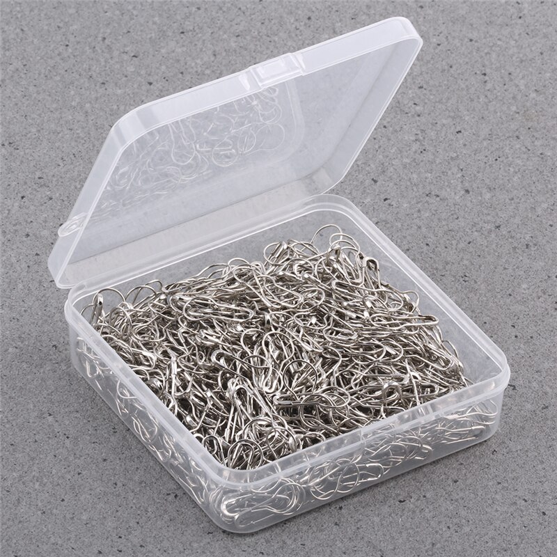 1000 stuks/doos veiligheidsspelden metalen veiligheidsspelden zwart zilver goud grijs anti koper kalebas speld kraal naald spelden diy accessoires
