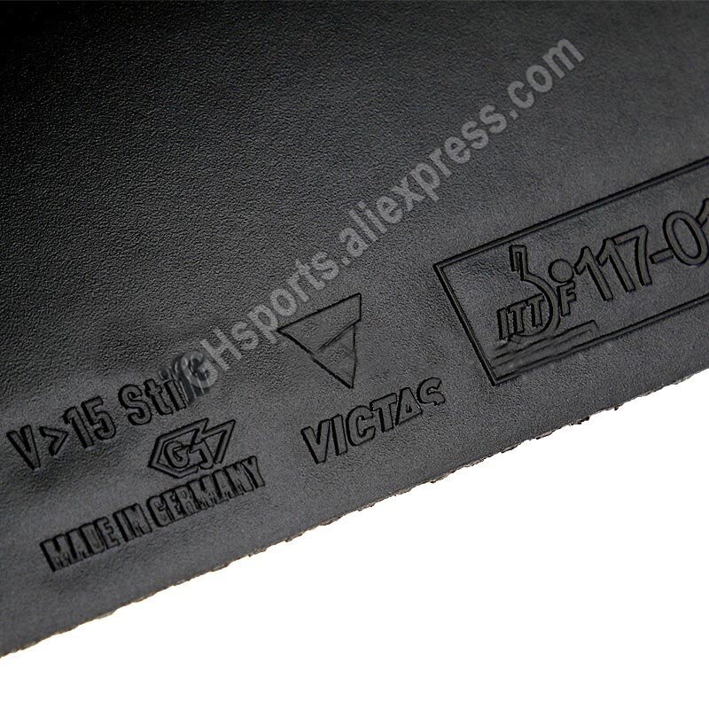 VICTAS V 15 STIFF Table Tennis Rubber (Power &amp; Spin) Pips-in Original VICTAS V15 Stiff Ping Pong Sponge