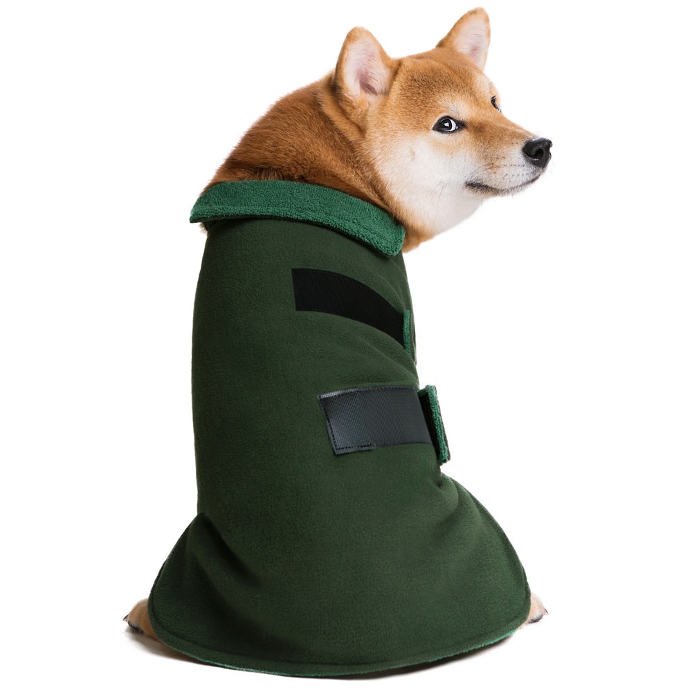 Adjustable Dog Bathrobe - Super Absorbent Pet Drying Towel for Small, Medium, Large Dogs