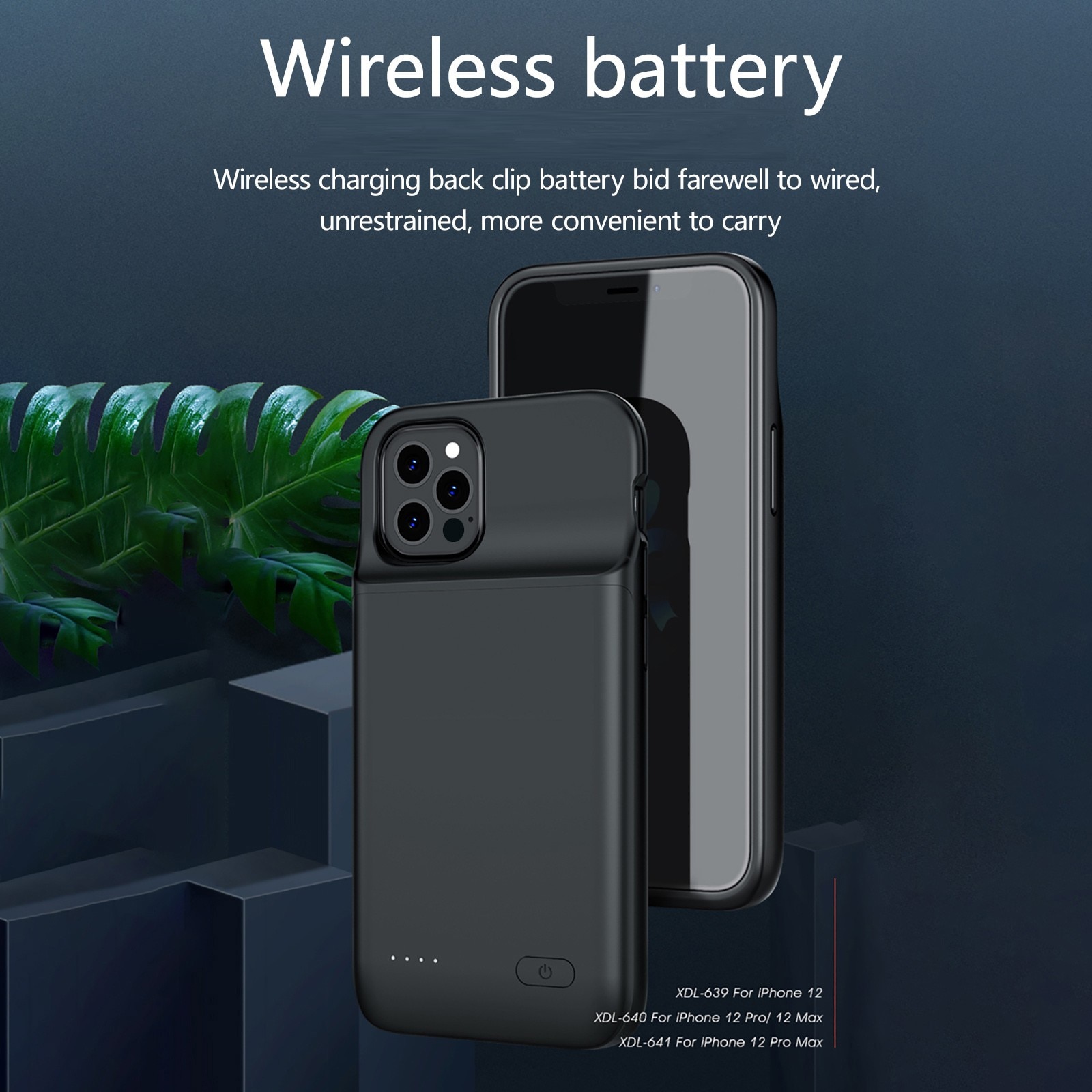 4800mAh Batterie Ladegerät Fällen Für iPhone 12/12pro 6,1 zoll Power Bank Abdeckung Tragbare Sicherheit Schnell Lade Mobile telefon