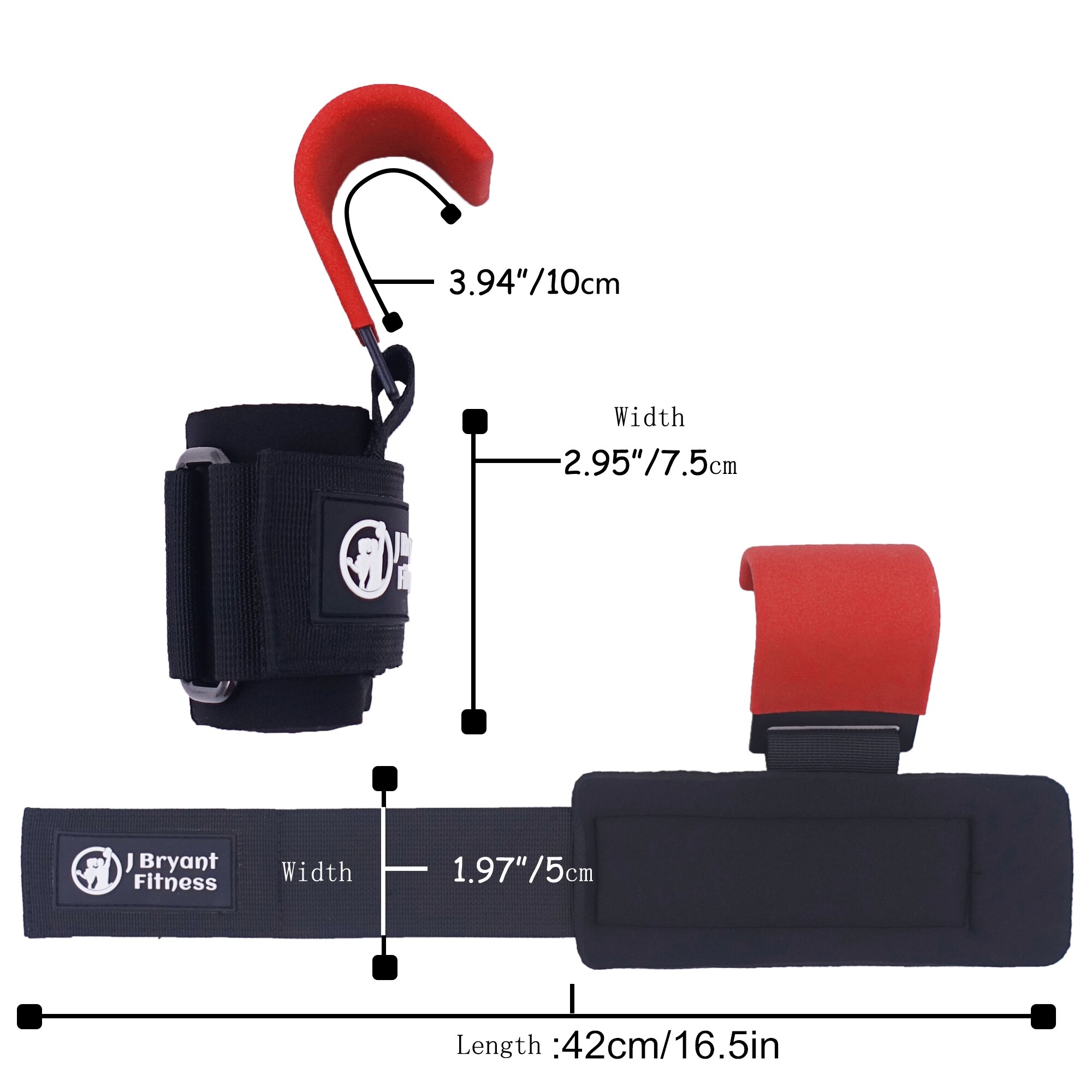 siłownia waga haki robić dźwigania uchwyty z opaski na nadgarstek pasy trójbój siłowy rękawiczki robić podnoszenia ciężarów chwyt ćwiczyć ciągnąć w górę trening siłowy