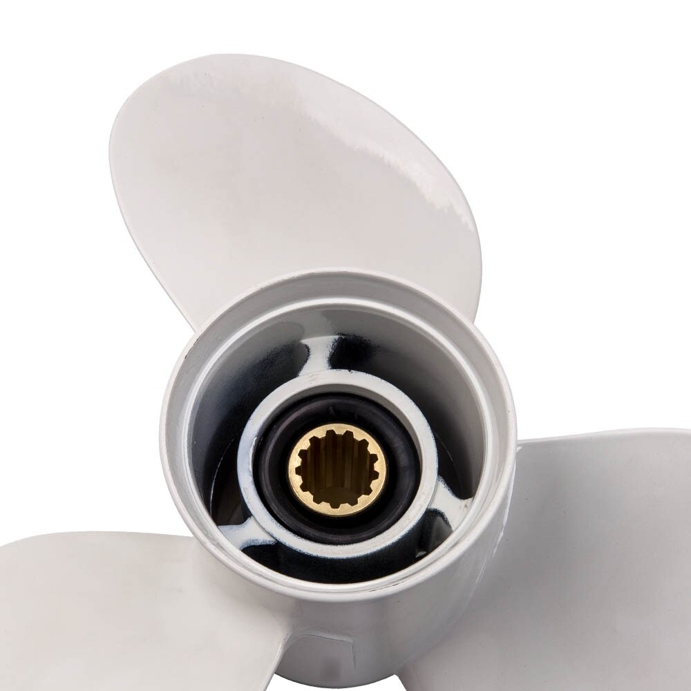 3 blader påhengsmotor marin båt propell propell til yamaha 11 5/8 x 11-g 40-50-60hp 663-45947-02- el