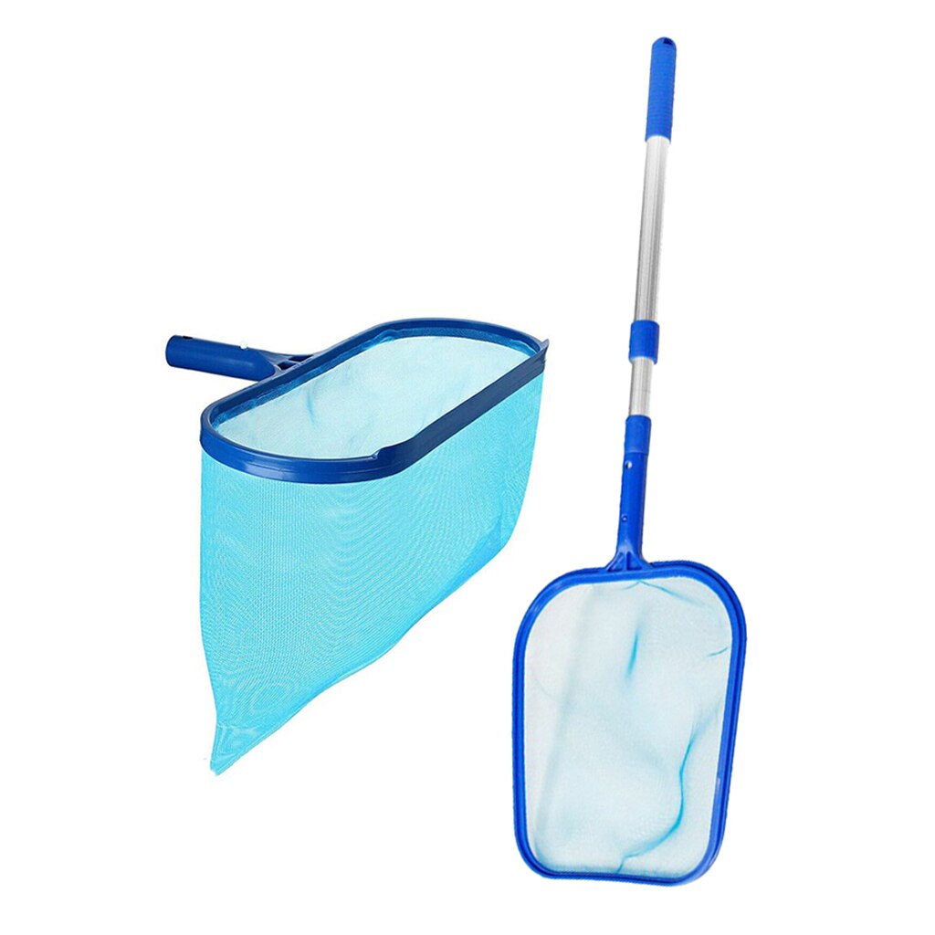 Swimming Pool Cleaning Maintenance Kit Above Ground Leaf Skimmer Net Thermometer & Pole Pool Cleaning Tools: Package B
