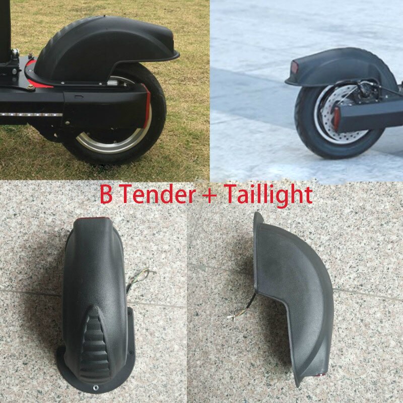 10 Inch Elektrische Scooter Universal Rear Fender Met Achterlicht Richtingaanwijzer Achteraf Fitting Lamp