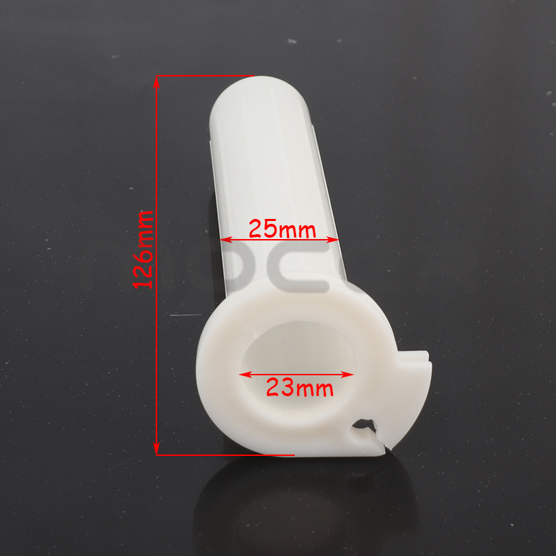 Tubo dell'acceleratore dell'acceleratore a torsione del motociclo e alloggiamento del supporto del cavo dell'acceleratore in alluminio per Motocross Dirt Pit Bike ATV Quad