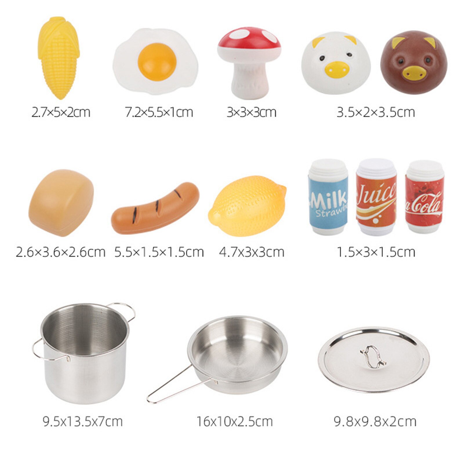 42Pcs Kookgerei Pretend Play Speelgoed Set Veilig Kinderen Chef Speelgoed Kinderen Keuken Speelgoed Simulatie Voedsel Keukengerei Speelgoed
