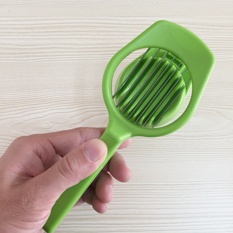 Cortador para cortar huevos en secciones multiusos cortador de huevos cocidos de acero inoxidable herramienta de cocina molde accesorios para el hogar AT03