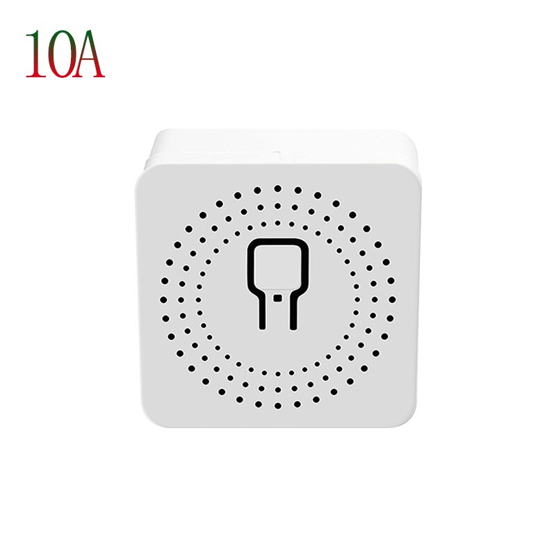 Mini WiFi Smart Light Switch DIY Breaker Module Smart Life Tuya App Remote Control Concealed Smart Switch For Alexa Google Home: 10A 1PCS