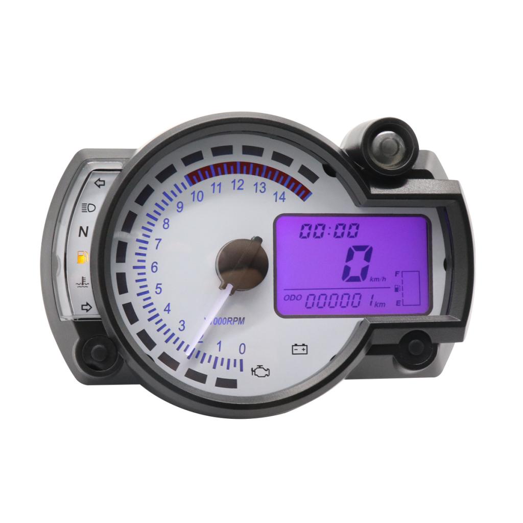 Indicateur de vitesse numérique | 299 Kmh Mph universel 7 couleurs, 14000RPM pour ATV Quad moto