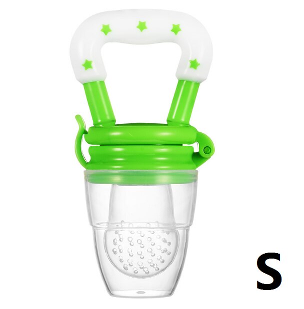 3 Maten 4 Kleur Fruit Tepel Tandjes Baby Tandjes Tepel Veiligheid Baby Speelgoed: Green S