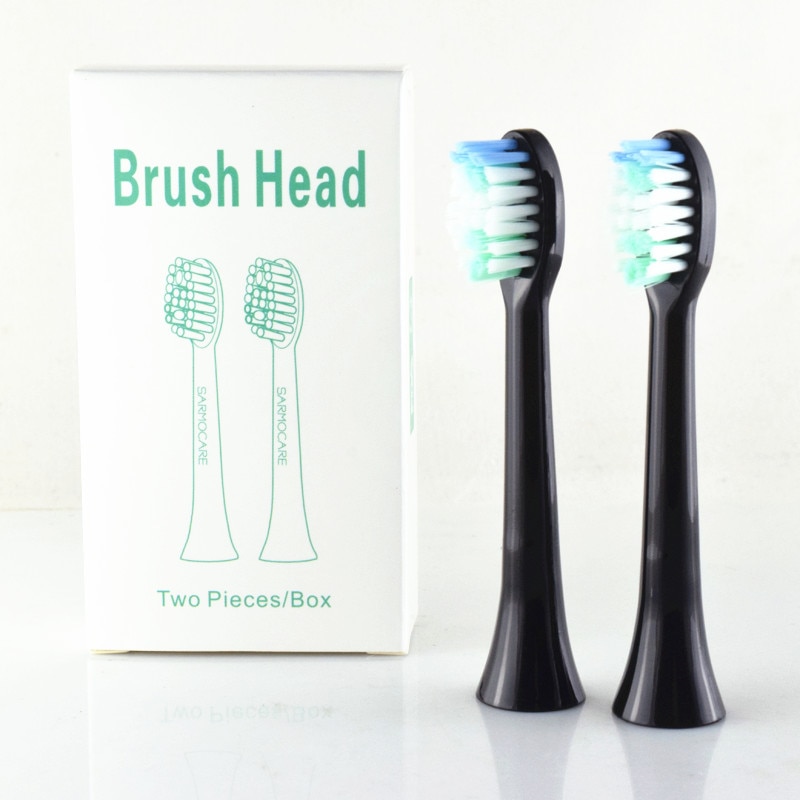 2 pcs Toothbrushes Head for Sarmocare S100 Ultrasonic Sonic Electric Toothbrush fit Digoo DG-YS11 Electric Toothbrushes Head