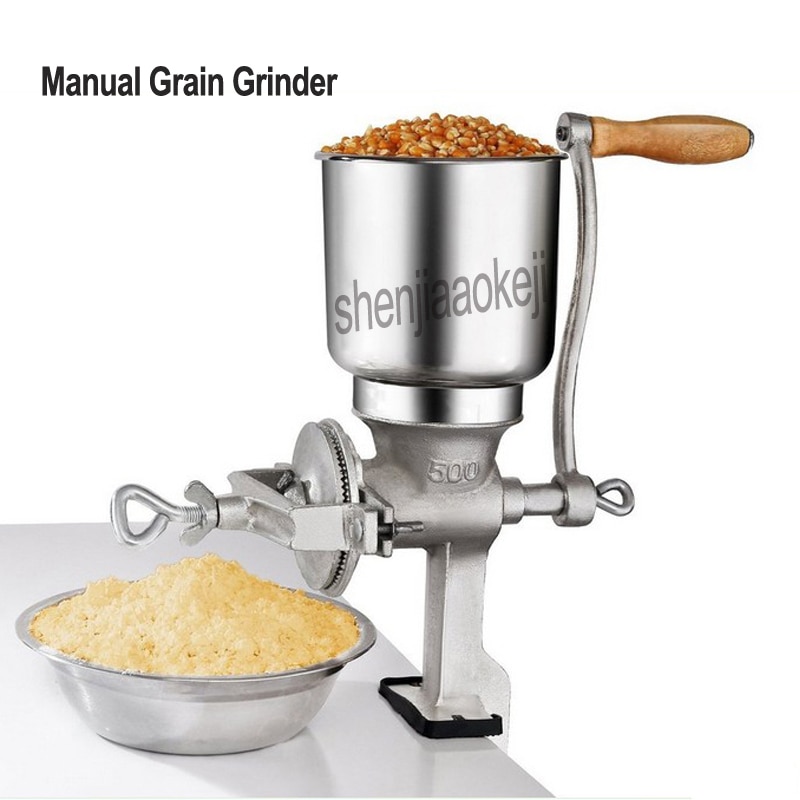 Corn Nut soy peanuts rice Manual Graining machine Hand-cranked Grain Grinder Restaurant Cereals Grinder