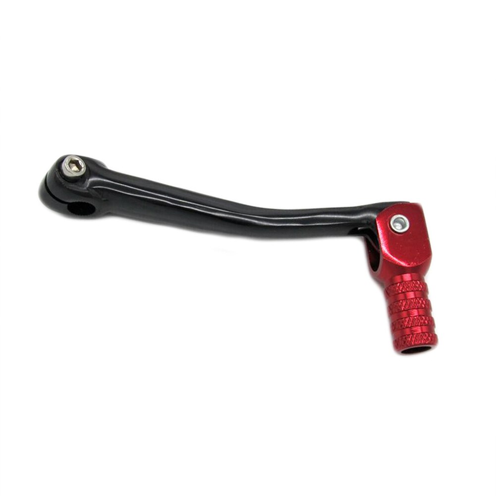 Red+Black Head Motorcycle Bike Gear Shift Shifter Lever CNC Aluminum Alloy