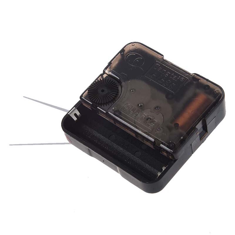 Clock Movement Mechanism with Silver Hour Minute Red Second Hand DIY Tools Kit