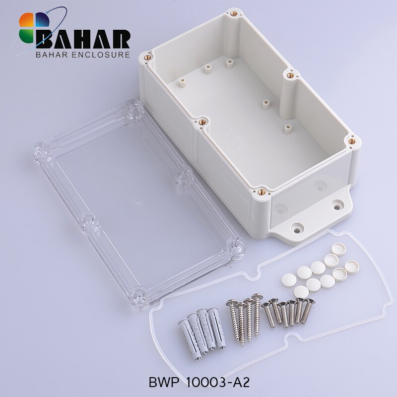 Kunststoff gehäuse IP68 wand montage box für elektronische projekt box abs junction box diy Custom instrument fall 200*94 * 60mm