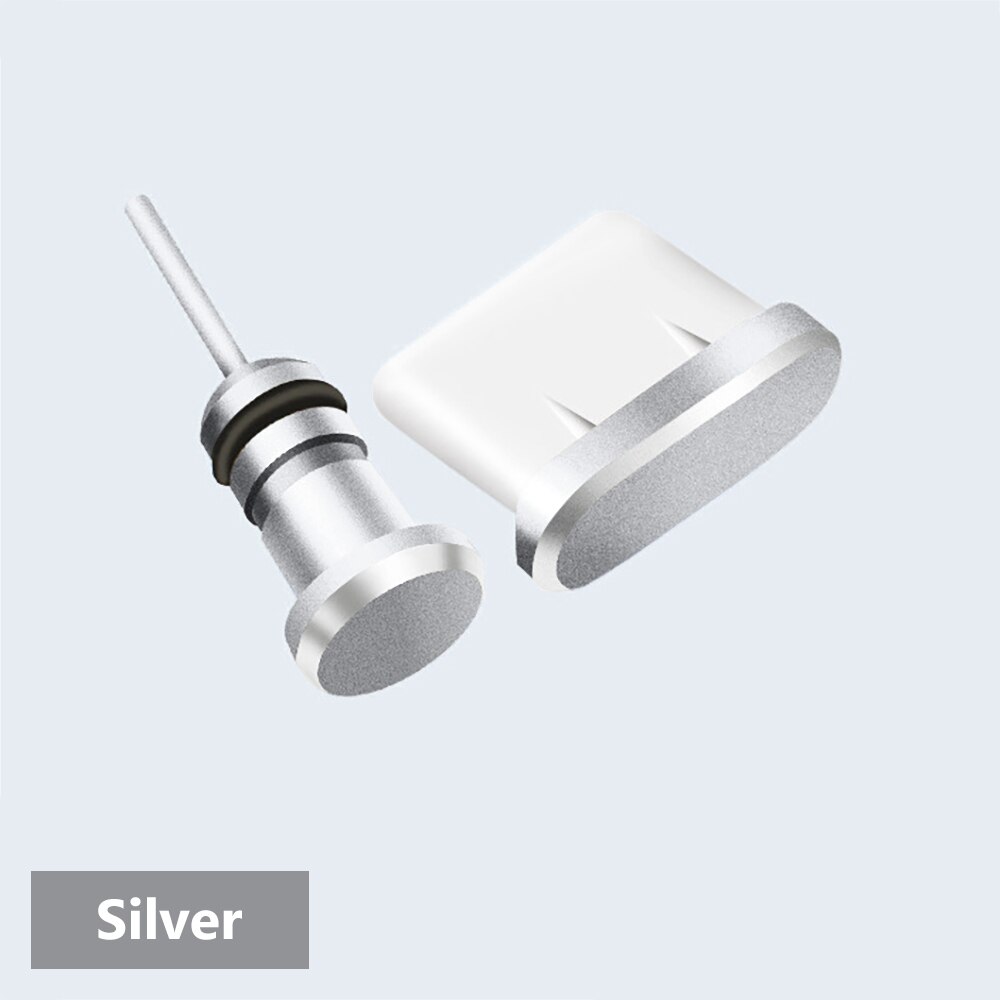 Type C Plug Dust Plug 3.5mm Earphone Jack Sim Card USB Type-C Anti Dust Plug For Samsung S10 S9 S8 Note 8 9 Huawei P10 P20 P30: BROWN