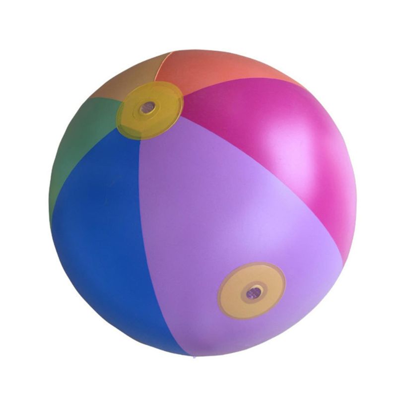 Beach Ball Sprinkler for Kids Inflatable Sprinkler Water Toys for Child Boy Girl K92D