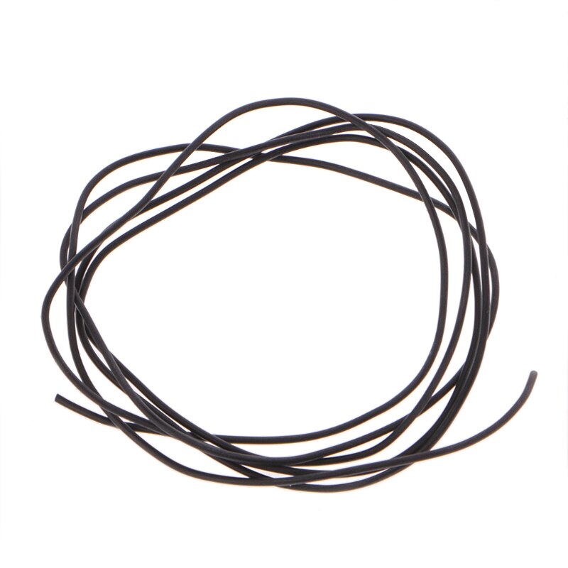 1M 28AWG Flexible Silicone Wire RC Cable Soft Resistant High Temperature L9CC: Black
